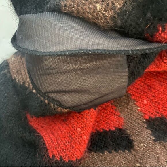 Vintage 80s Yves Saint Laurent Variation Mohair Wool Silk Blend Sweater Dress - Picture 5 of 8